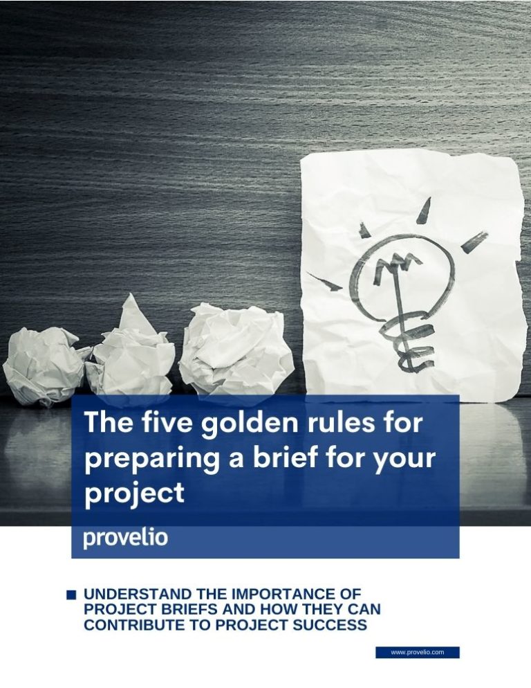 Project Brief The 5 Golden Rules