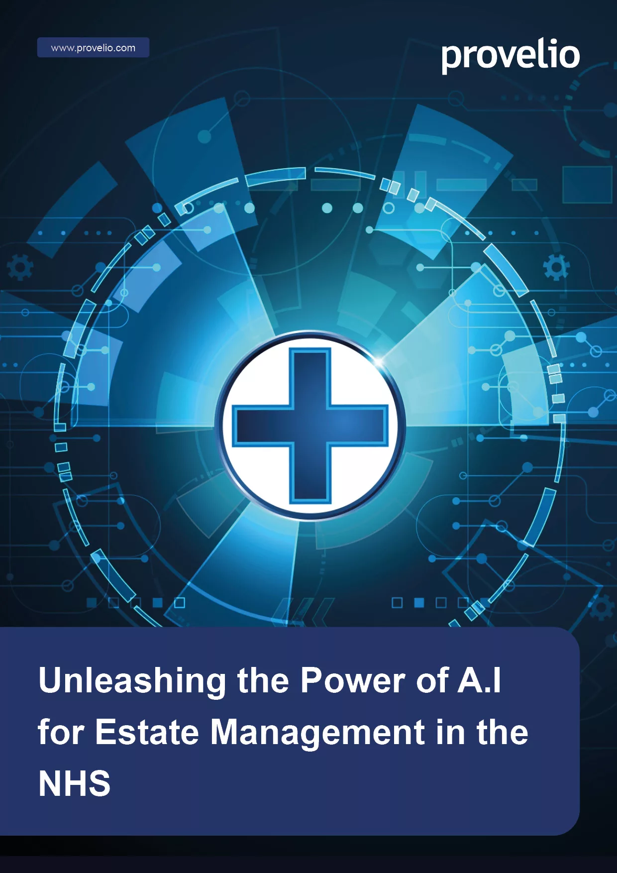 Cover Image of the guide Unleashing the Power of AI for Estate Management in the NHS.